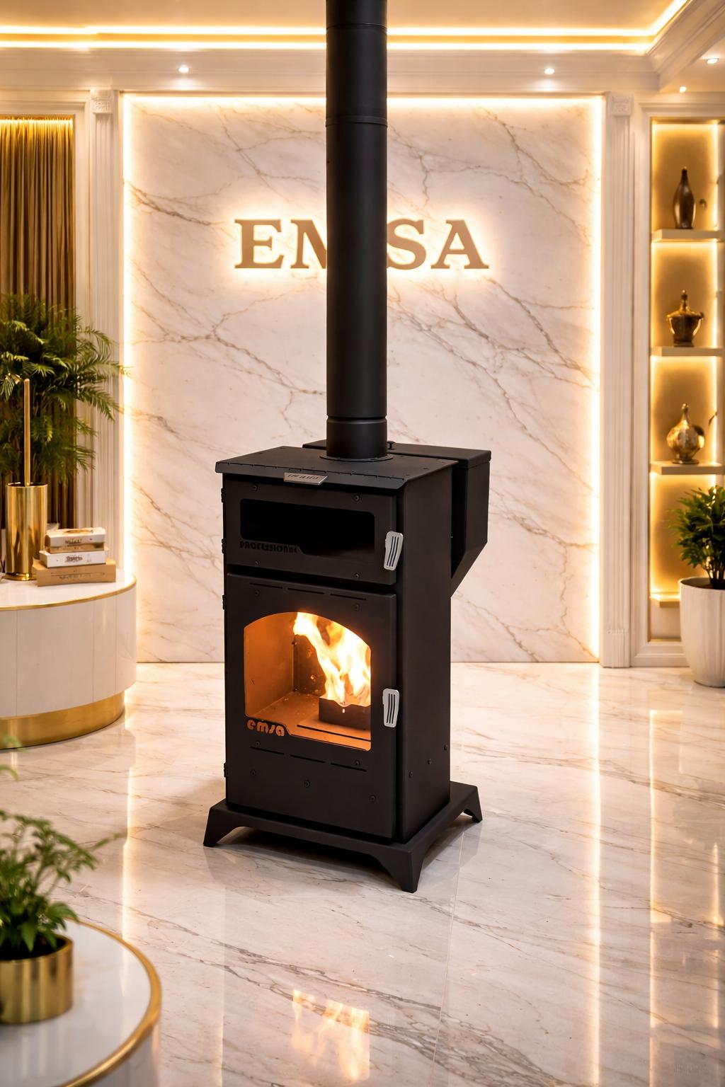 EMSA ECO Serisi Pelet & Odun Sobası - 5