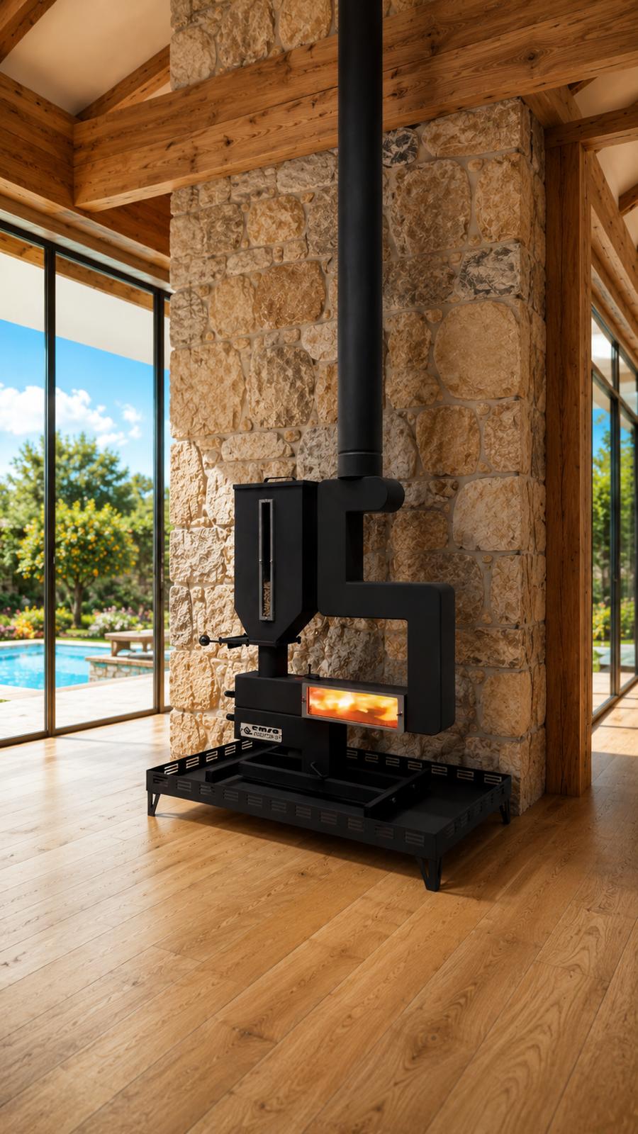 EMSA S TİPİ Pelet Sobası Premium Seri – 